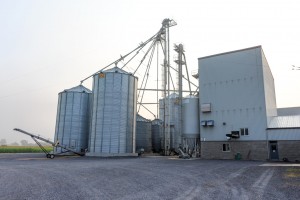 Front of receiving area