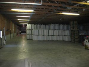 Bulk totes ready for delivery